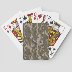 Stockente Unterseite Camouflage Jagdsaison Spielkarten