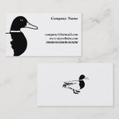 Stockente, Visitenkarte (Vorne/Hinten)