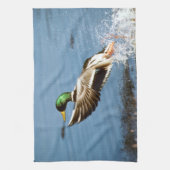 Stockenten-Drake-Ente Handtuch (Vertikal)