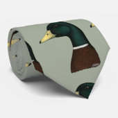 Stockenten-Drake-Kopf Krawatte (Gerollt)