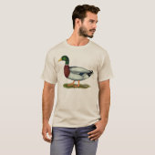 Stockenten-Ente Drake T-Shirt (Vorne ganz)