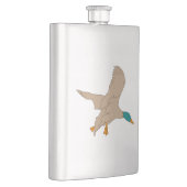 Stockenten-Ente Flachmann (Rechts)