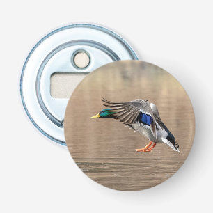 Stockenten-Ente im Flug Flaschenöffner
