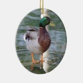Stockenten-Ente Keramikornament (Rechts)