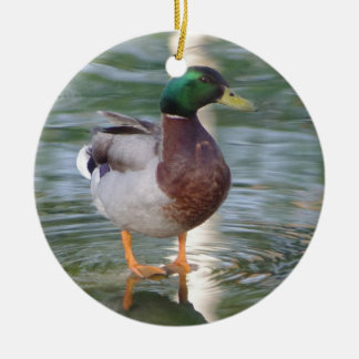 Stockenten-Ente Keramikornament