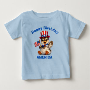 Stockenten-Enten (4g) Patriotisches Kinder-T-Shirt Baby T-shirt