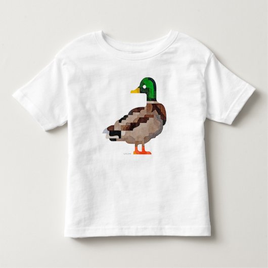 Stockenten-Enten-Kleinkind-T - Shirt (Vorderseite)