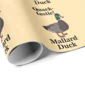 Stockenten-Enten-Muster Geschenkpapier (Rolleneckpunkt)