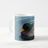 Stockenten-Enten-Tasse Kaffeetasse (Vorderseite Links)