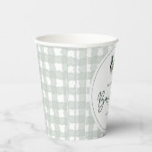 Stockenten-Entenkind-Baby-Party Geschlechtsneutral Pappbecher (Rechts)