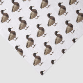 Stockenten-Entesepia-Ton-Seidenpapier Seidenpapier (Ausschnitt)