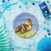 Stockenten-Entlein Pappteller (Party)