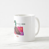 Stockenten-Witz lustiger Vogel Kaffeetasse (VorderseiteRechts)