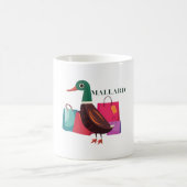 Stockenten-Witz lustiger Vogel Kaffeetasse (Mittel)