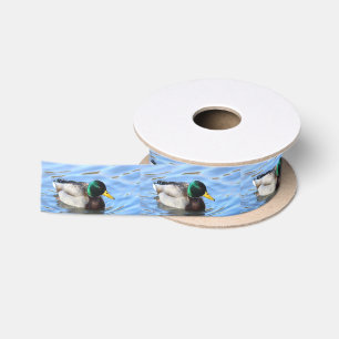 Stockentenente Satinband
