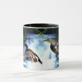 Stockentenenten Tasse (Zentrum)