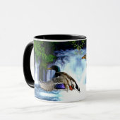 Stockentenenten Tasse (Vorderseite Links)