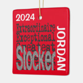 Stocker Extraordinaire CUSTOM Keramikornament (Links)