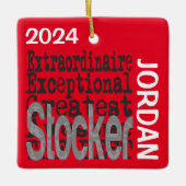 Stocker Extraordinaire CUSTOM Keramikornament (Vorderseite)