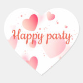 Stöcker Herz-Aufkleber (Vorderseite)