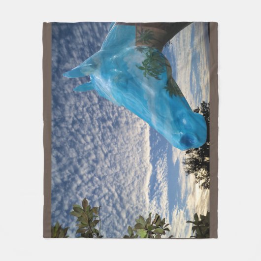 Stöcker und Makrelenhimmel Fleece Blanket (Vorderseite)