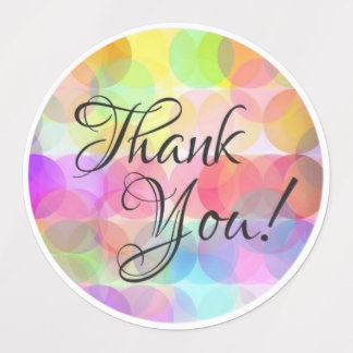 STOCKERS THANK YOU  ETIKETTEN