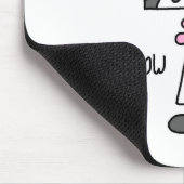 Stockfigur in Kuhkostüm-Mauspad Mousepad (Ecke)