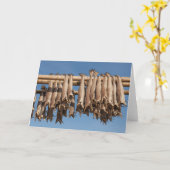 Stockfisch Karte (Gelbe Blume)