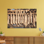 Stockfisch Leinwanddruck (Insitu (Wohnzimmer))