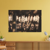Stockfisch Leinwanddruck (Insitu (Wohnzimmer))