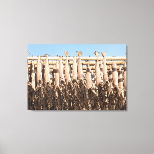 Stockfish Lofoten Leinwanddruck (Vorderseite)