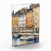 Stockholm Aquarellkunst Fotoblock (Links)