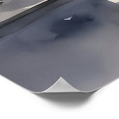 Stockholm Aquarellkunst Poster (Ecke)