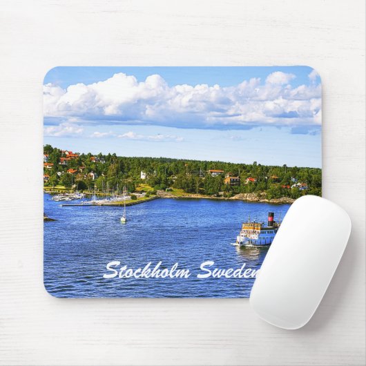 Stockholm-Bucht Mousepad (Mit Mouse)