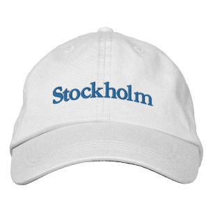 Stockholm City Pride Bestickte Baseballkappe