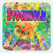 Stockholm Epoch Hour Sticker (Vorderseite)