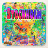 Stockholm Epoch Hour Untersetzer (Vorderseite)