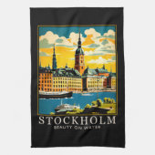 Stockholm Geschirrtuch (Vertikal)