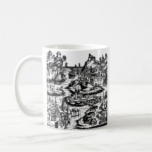 Stockholm Hauptstadt und bevölkerungsreichste Stad Kaffeetasse