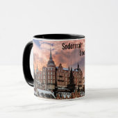 Stockholm, Insel Sodermalm Tasse (Vorderseite Links)