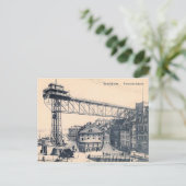 Stockholm, Katarinahissen Lift, 1919, Pos Postkarte (Stehend Vorderseite)