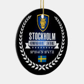 Stockholm Keramik Ornament (Rechts)