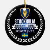 Stockholm Keramik Ornament (Vorne)