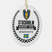Stockholm Keramik Ornament (Rechts)