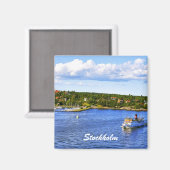 Stockholm Magnet (Vorderseite/Rückseite)