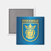 Stockholm Magnet (Vorderseite/Rückseite)
