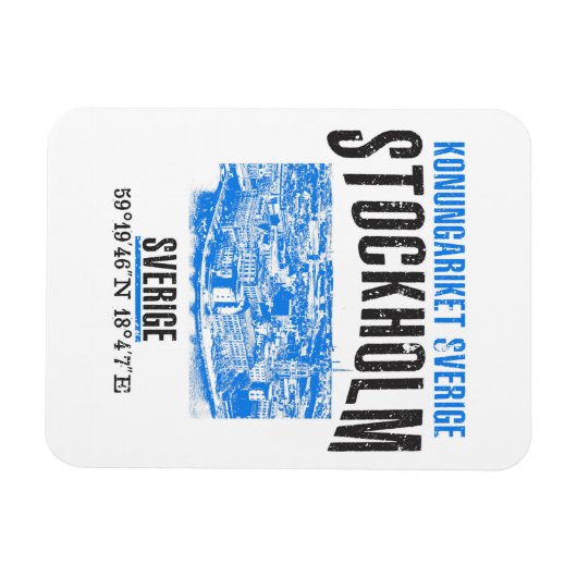 Stockholm Magnet (Horizontal)