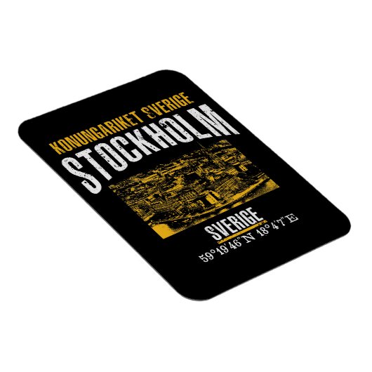 Stockholm Magnet (Rechte Seite)