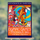 "Stockholm Olympics' 1912" Acrylic Sign Acrylschild (Neutral)