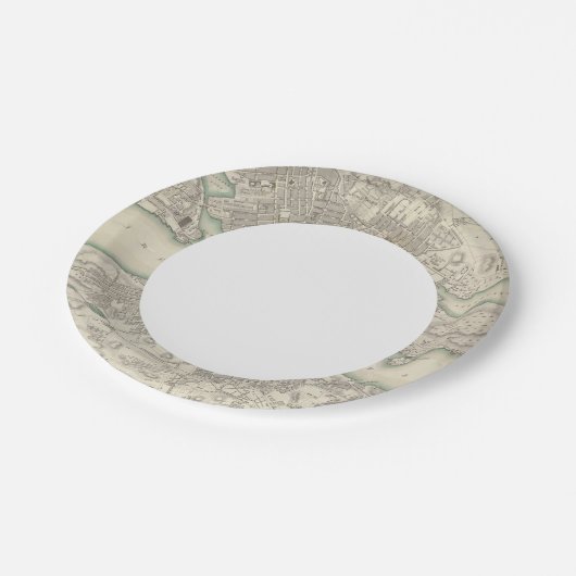 Stockholm Pappteller (Schrägansicht)